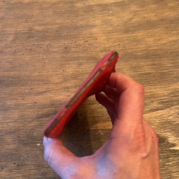 Josephine Zippered Wallet Insert Monogram Empreinte Leather Cerise Louis Vuitton - Picture 6 of 15